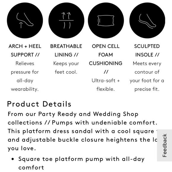 Naturalizer Women Size 9W Joy in Silver Sand Slip On Pump Heels - Picture 13 of 15